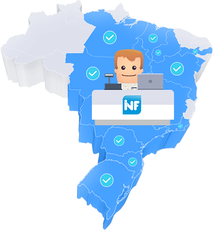 Mapa da Presença da Precisão Sistemas em Todo Brasil